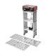 Алюминиевая стремянка-трансформер Kraft&Dele KD4070, 4&times;3 KD4070 фото 4
