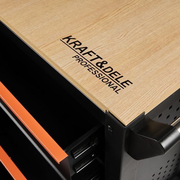 Инструментальная тележка для мастерской Kraft&Dele KD1064 инструментальный шкаф KD1064 фото