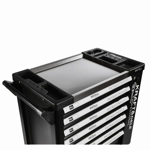 Инструментальная тумба с 7 ящиками Kraft&Dele KD1069 &mdash; компактный вариант для мастерской KD1070 фото