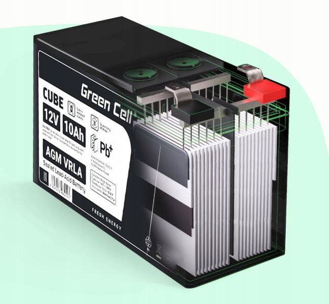 Аккумулятор Green Cell AGM VRLA 12V 120 Ah AGM12V120AH фото