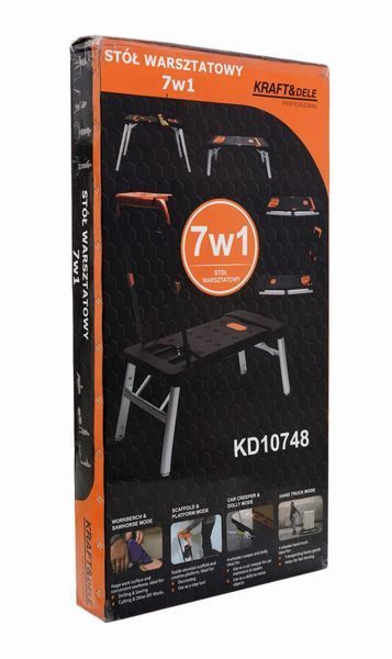 Многофункциональный верстак-трансформер Kraft&Dele KD10748 &mdash; 7 в 1, 109&times;55 см, с розетками KD10748 фото