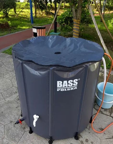 Резервуар для збору дощової води Bass Polska BH 79987 390 л &ndash; складна ємність для поливу саду та городу BH 79987 фото