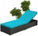 Шезлонг Garden Line ABI3548 Синій 198&times;65&times;31 см ABI3548 фото 1