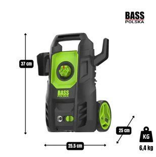 Мінімийка Bass Polska 7881 &mdash; 230 бар, 2200 Вт, компактна для миття авто та подвір'я 7881 фото